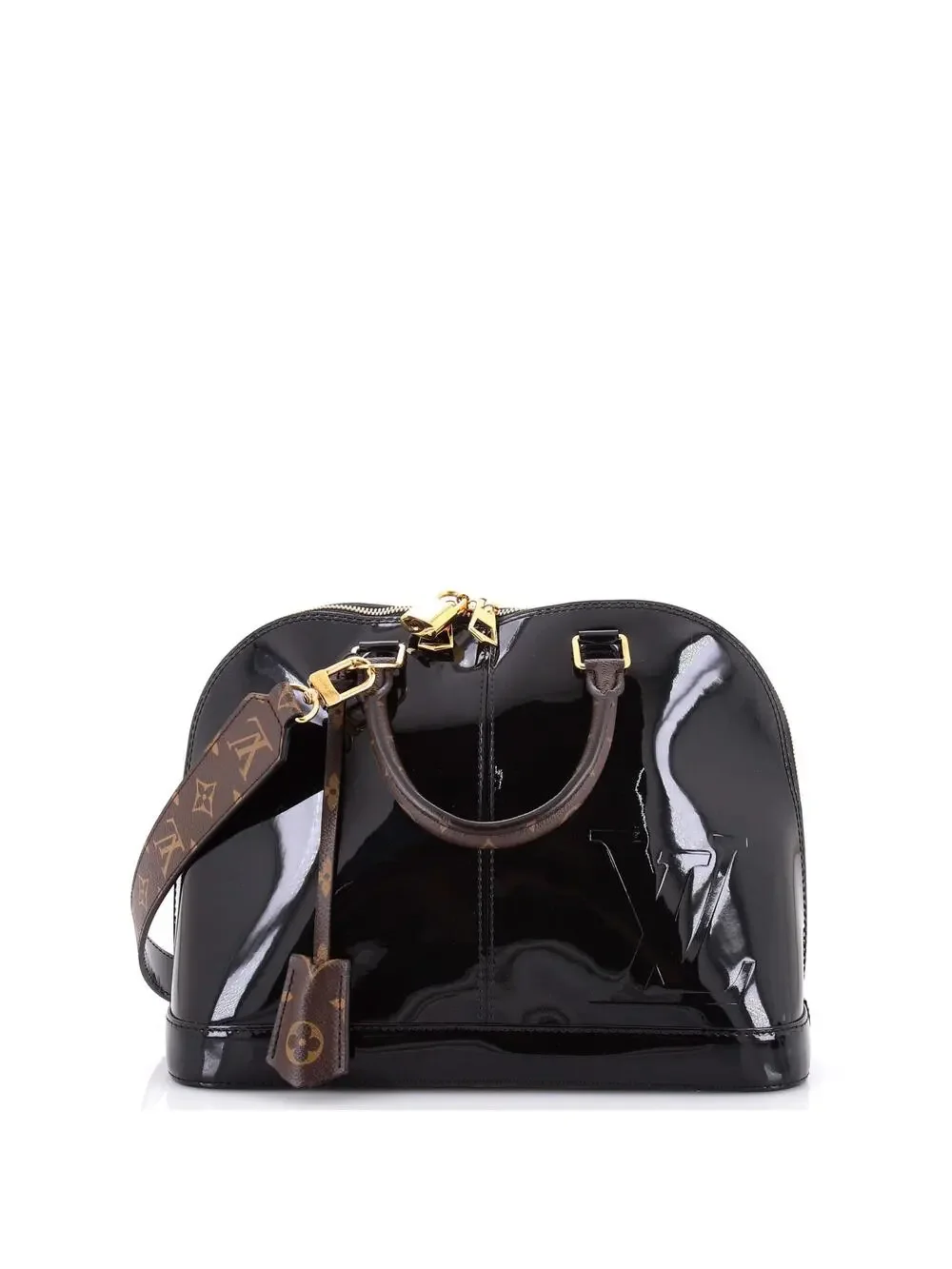 Louis Vuitton Alma Handbag Vernis With #324834L21B